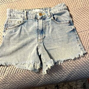 Kids Zara Jeans Shorts Size 11-12